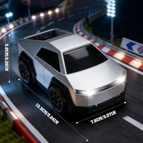 Scratch-Resistant Follow-Me Pickup Remote-Controlled Car/Remote-Controlled Truck Pickup | Kids' Remote-Controlled Cars | Rechargeable Alloy Racing Truck Toy