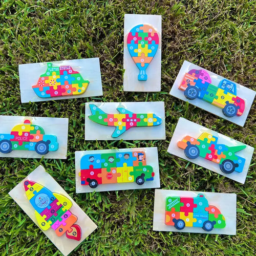 3D - Wooden Puzzle 3 Pack Randomized