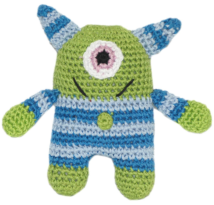 Monster Crocheted Knit Knack Pet Toy