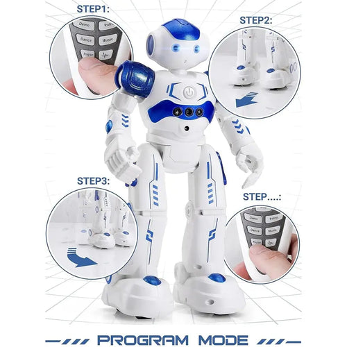 Kingsdragon RC Robot Toys for Kids, Gesture & Sensing Programmable Remote Control Smart Robot for Age 3 4 5 6 7 8 Year Old Boys Girls Birthday Gift Present