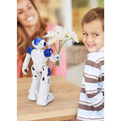 Kingsdragon RC Robot Toys for Kids, Gesture & Sensing Programmable Remote Control Smart Robot for Age 3 4 5 6 7 8 Year Old Boys Girls Birthday Gift Present