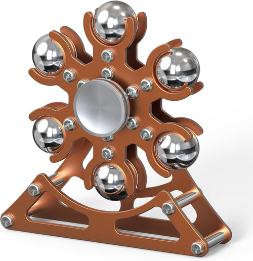 Desk-Fidget-Toys Ferris-Wheels-Spinner: Metal Kinetic-Fidget-Spinner 4Mins, Edc-Toy Cool-Gadgets for School Office Christmas, ADHD Tools Gift Cool-Stuff Stress Relief Gift for Kid Children Teen Adult