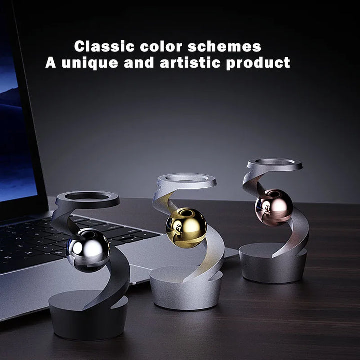 Suspended Spinning Top with Visual Effect Stress Relief Focus Tool Adults & Kids Suspended Gyroscope Fidget Spinner Fidget toy