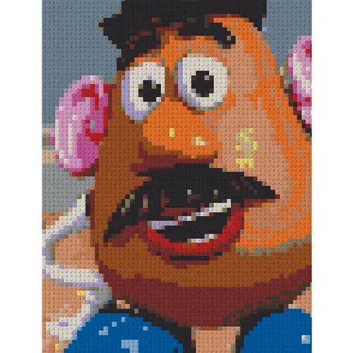 Mr. Potato Head Toy Story Brick Building Kit - 2500+ Piece DIY Brick Construction Set