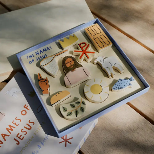 Jesus Wooden Puzzle Wood Puzzles Toddler Puzzles