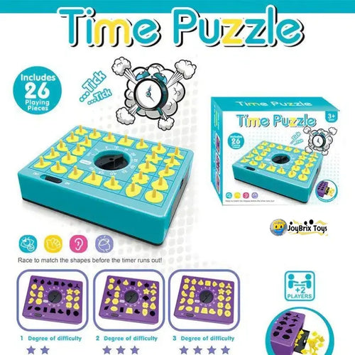 Joybrix Pop-Up Board Game for Boys and Girls 3 and up - Eco-Friendly ABS Shape Matching Puzzle Toy, Color Recognition, Problem-Solving Skill Builder, Ideal for Restaurants, Road Trips, Birthdays, Easter Gifts