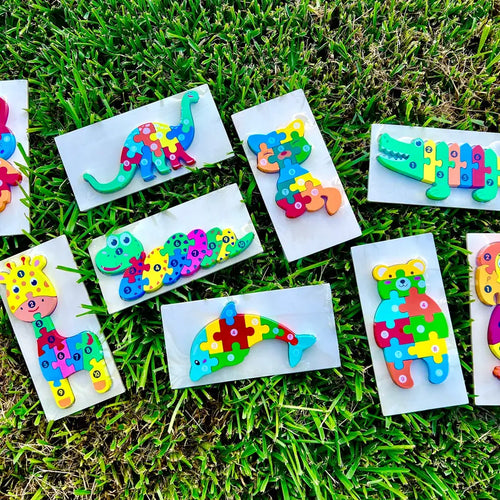 3D - Wooden Puzzle 3 Pack Randomized