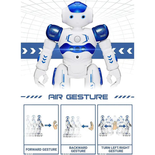 Kingsdragon RC Robot Toys for Kids, Gesture & Sensing Programmable Remote Control Smart Robot for Age 3 4 5 6 7 8 Year Old Boys Girls Birthday Gift Present