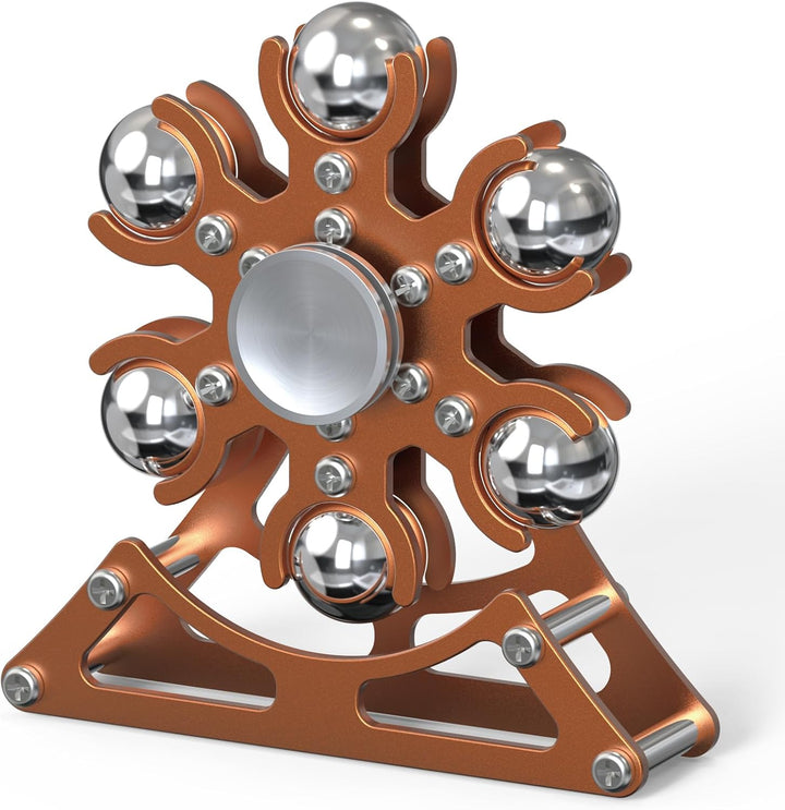 Desk-Fidget-Toys Ferris-Wheels-Spinner: Metal Kinetic-Fidget-Spinner 4Mins, Edc-Toy Cool-Gadgets for School Office Christmas, ADHD Tools Gift Cool-Stuff Stress Relief Gift for Kid Children Teen Adult