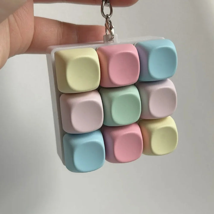 Finger Keyboard Push Pop Game | Stress Relief Desk Toy