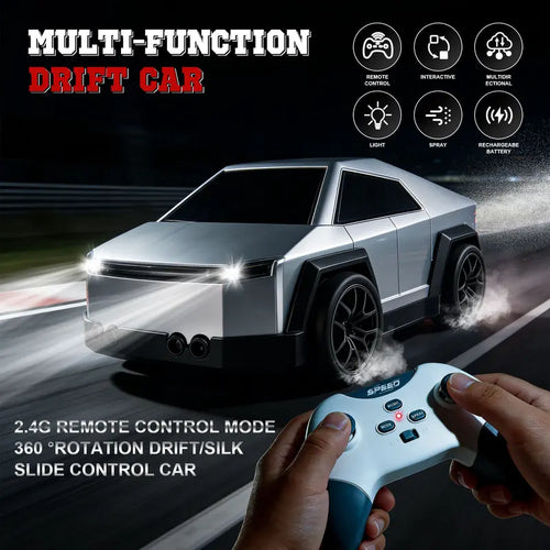 Scratch-Resistant Follow-Me Pickup Remote-Controlled Car/Remote-Controlled Truck Pickup | Kids' Remote-Controlled Cars | Rechargeable Alloy Racing Truck Toy
