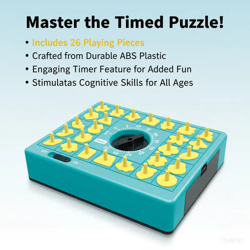 Joybrix Pop-Up Board Game for Boys and Girls 3 and up - Eco-Friendly ABS Shape Matching Puzzle Toy, Color Recognition, Problem-Solving Skill Builder, Ideal for Restaurants, Road Trips, Birthdays, Easter Gifts