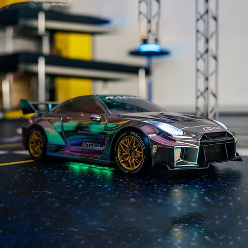 Remote Control Drift Car 2.4Ghz 4WD Vehicle Rc Cars Remote Controlled Car with LED Lights Drifting Tire Racing Sport Toy for Adults Boys Girls Kids Gifts Rc Drift Car